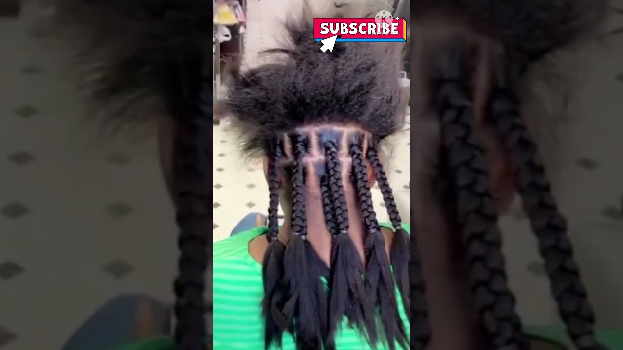 🌹 trenzas africanas para niñas