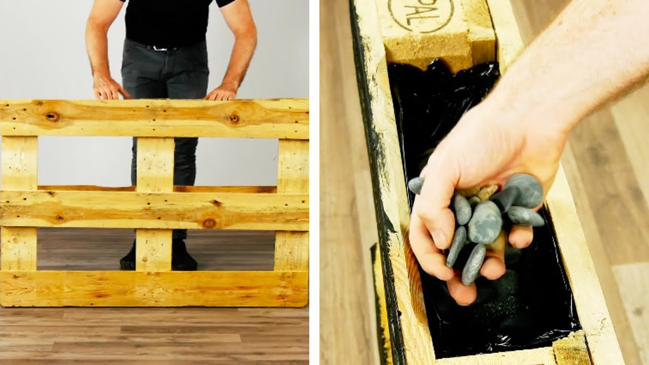 7 ideas de bricolaje con madera Muebles con pales