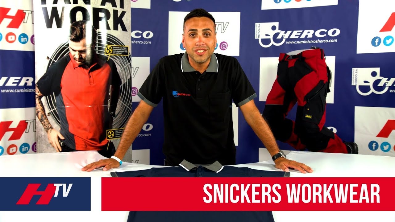 Ropa de trabajo Snickers Workwear para industria y empresas comoda