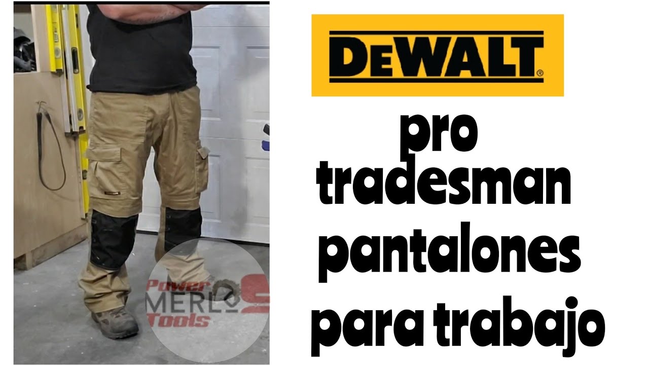 pantalones para trabajo profesionales Dewalt DXWW50023 tan PRO TRADESMAN TROUSERS BY