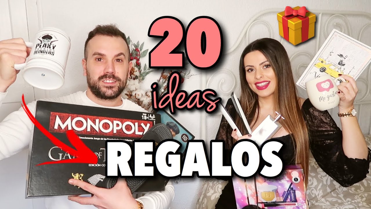 20 IDEAS de REGALOS Para EL y ELLA con mi