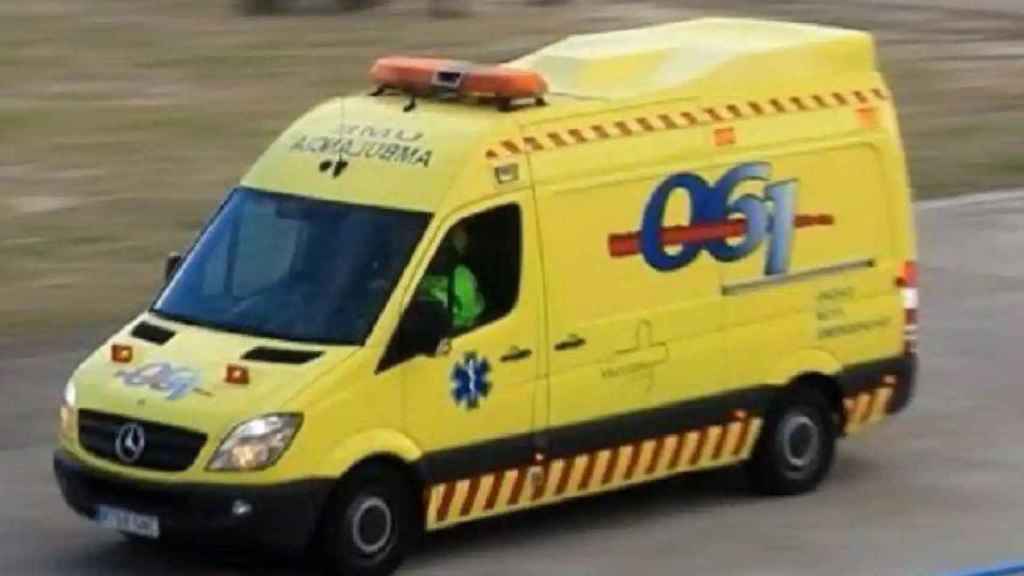 Una ambulancia de los Servicios de Emergencias.