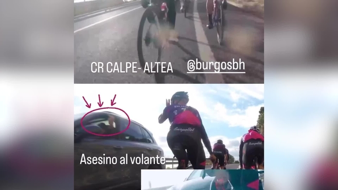 El video que indigna a los ciclistas quotQue detengan a