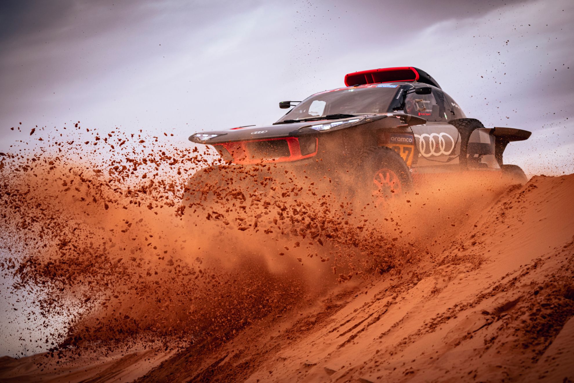 El Dakar 2023 ha sido muy desafortunado y duro con Sainz... y con Audi.