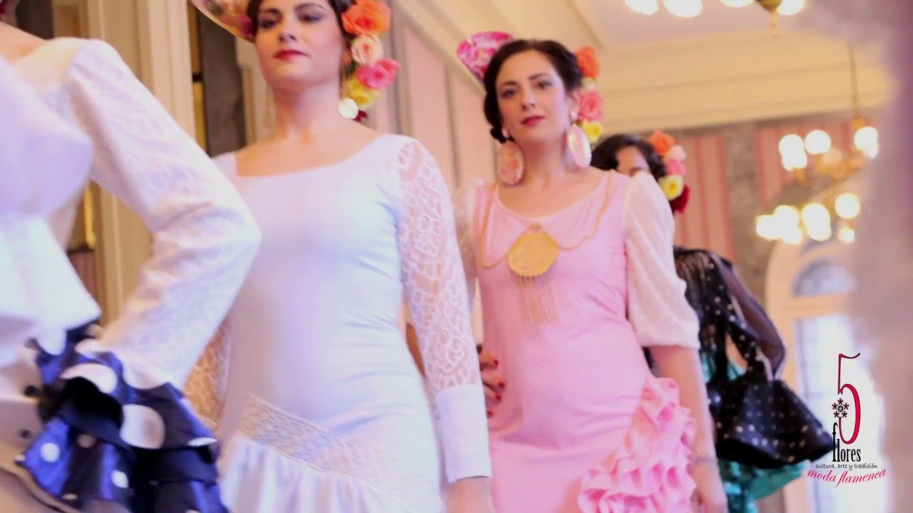 Desfile de Trajes de Flamenca 5 Flores 2016