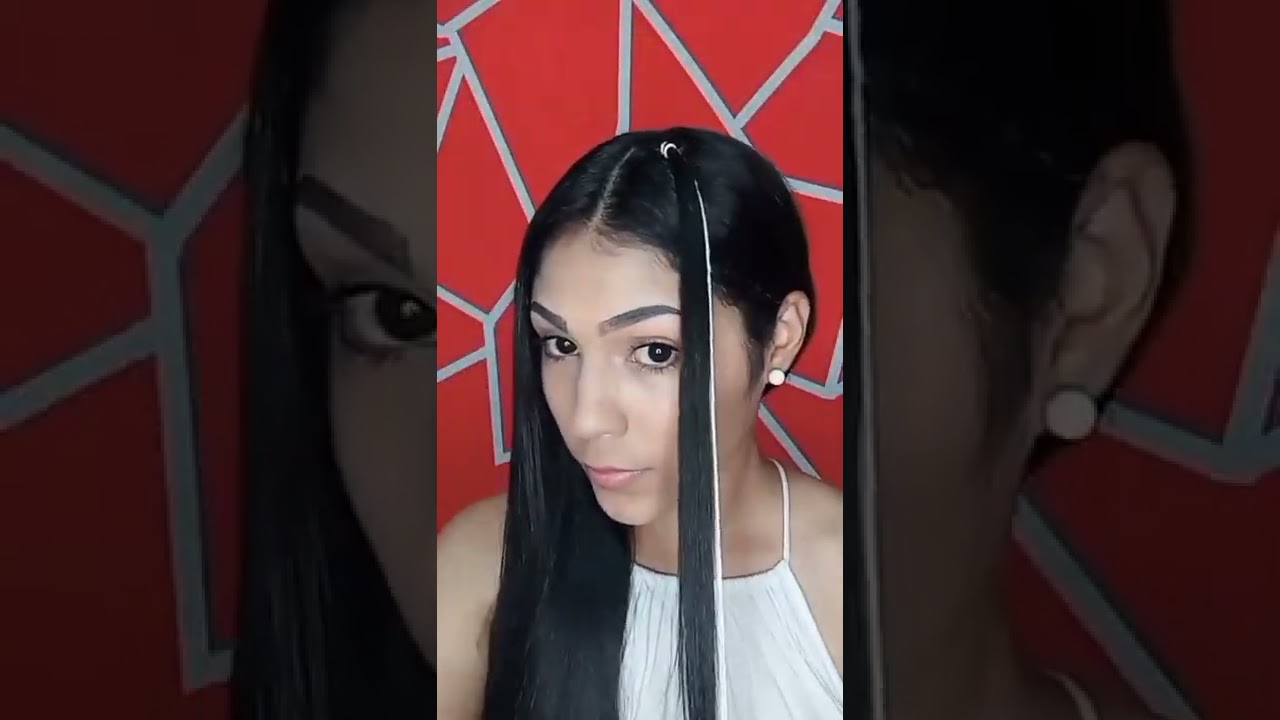 PEINADOS CON TRENCITAS TEJIDAS peinadosfaciles hairstyle trenzas tutorial viral moda