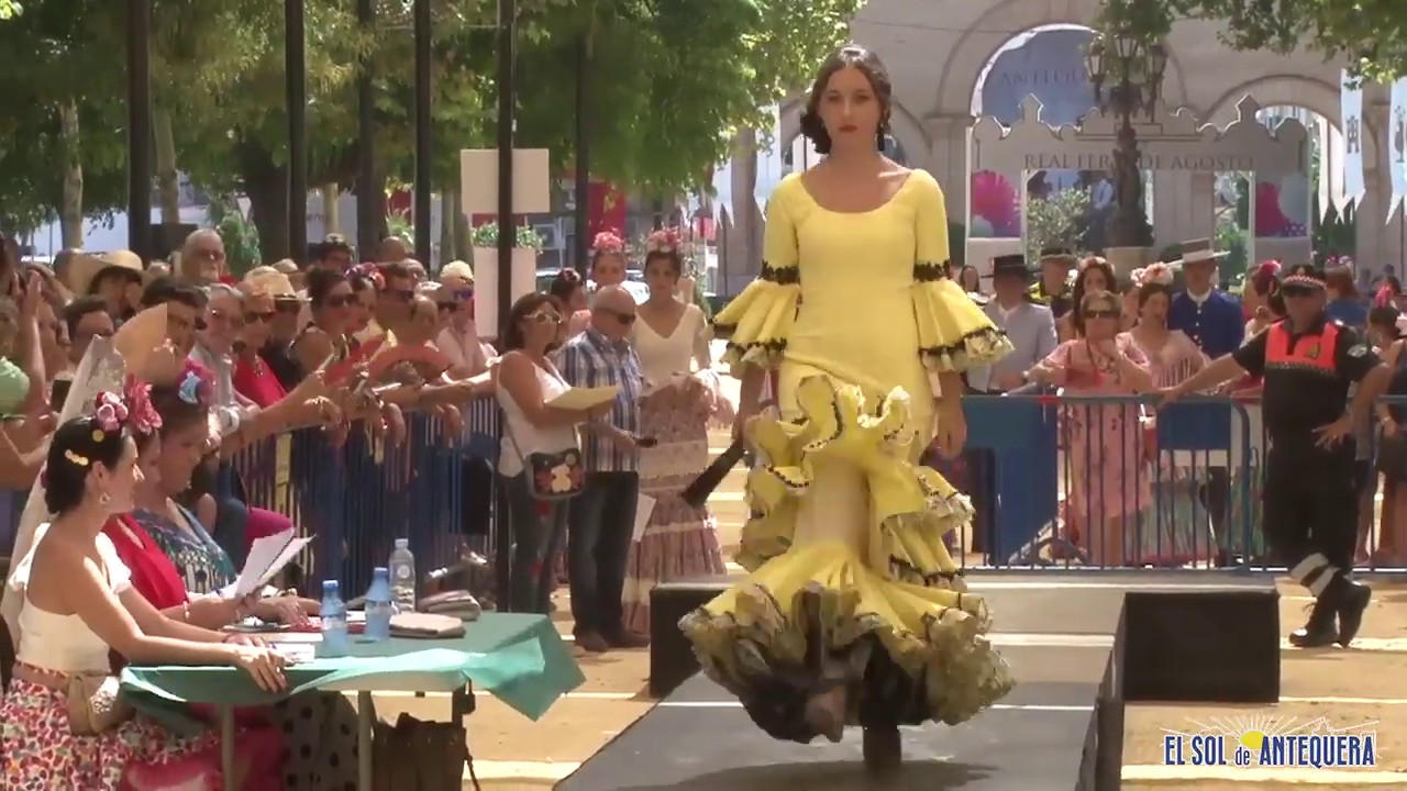 VI Concurso de trajes de Flamenca Feria Agosto Antequera 24082019