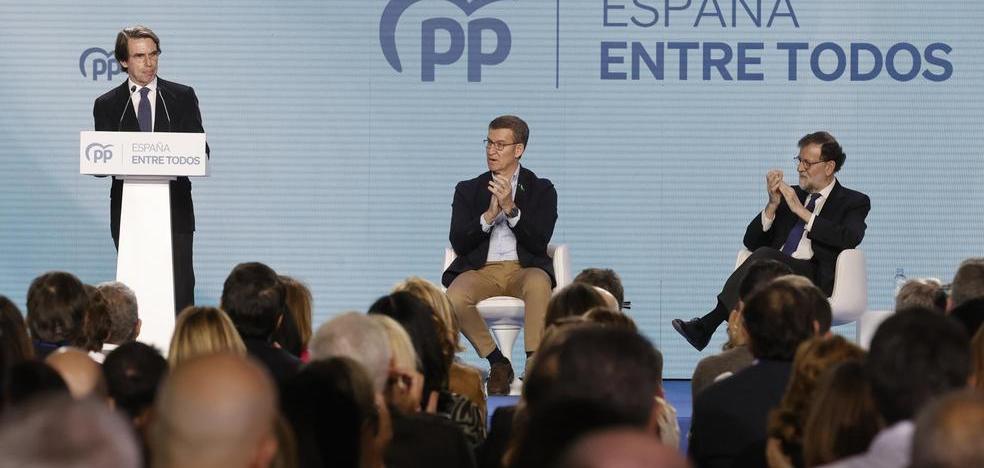1675566615 Aznar y Rajoy piden apoyar a Feijoo sin fisuras en