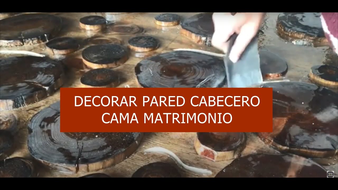 DECORAR PARED CABECERO CAMA MATRIMONIO