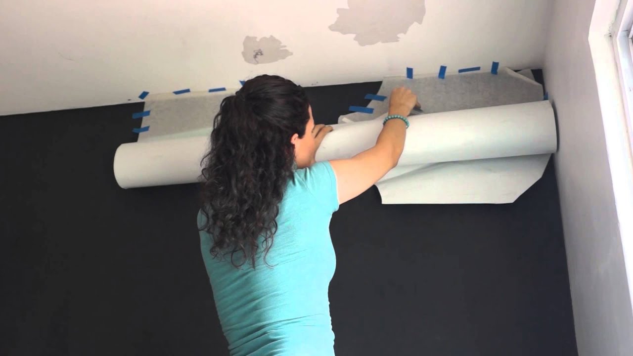DIY Como colocar un vinilo grande en la pared