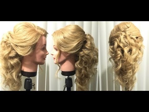 Peinado para Boda Novia – Hairstyle for a Wedding Bride
