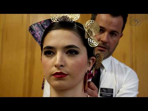 Peluquerias El Punto en Desfile moda flamenca Utrera