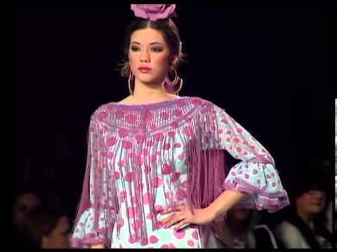 SIMOF 2014 Desfile moda flamenca Lina Sevilla Coleccion La