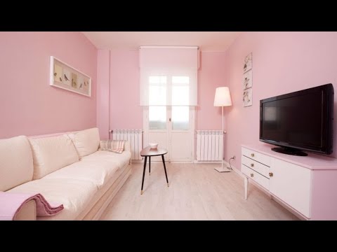Sala de estar rosa Decogarden