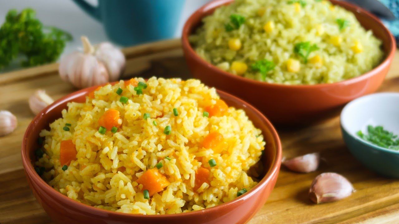 Tres formas diferentes de hacer arroz facil