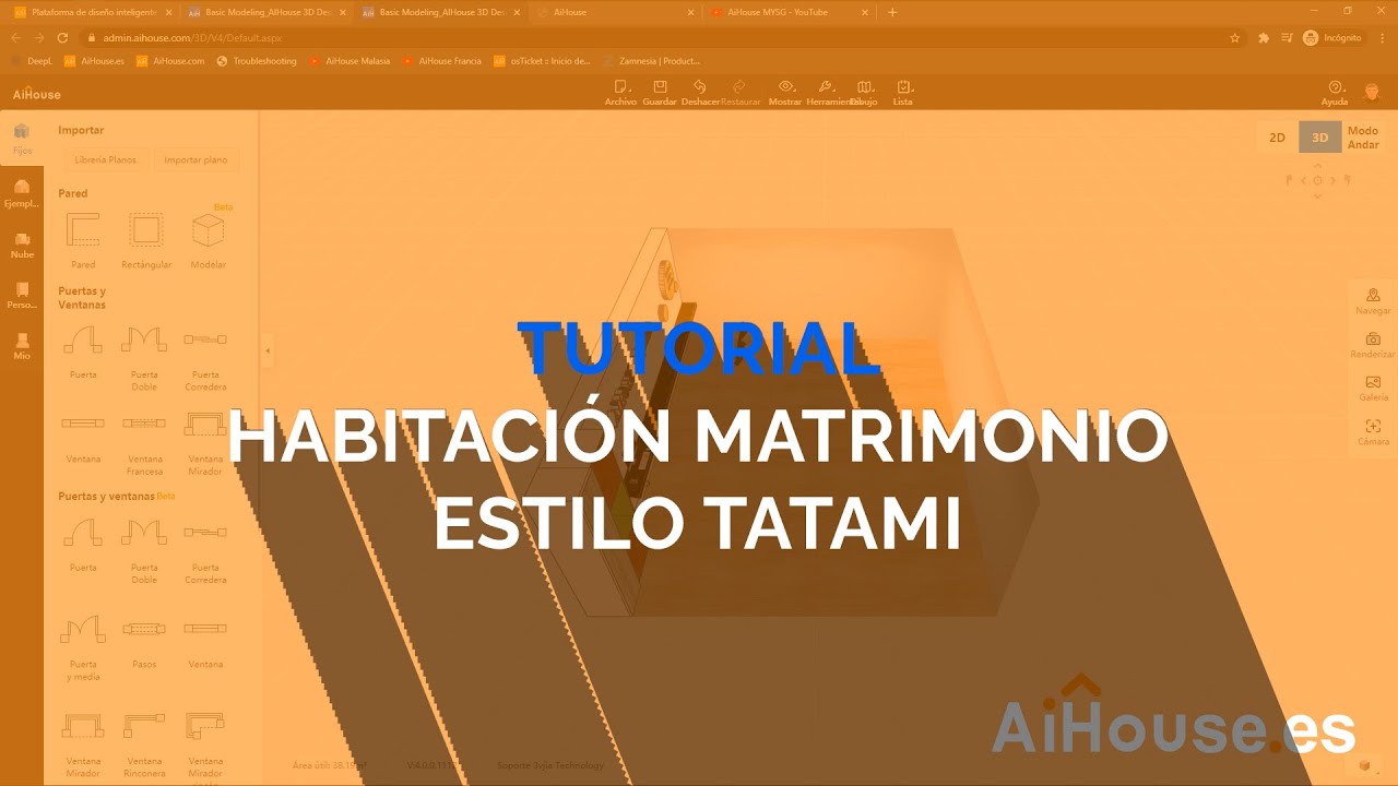 Tutorial Habitacion Matrimonio Estilo Tatami