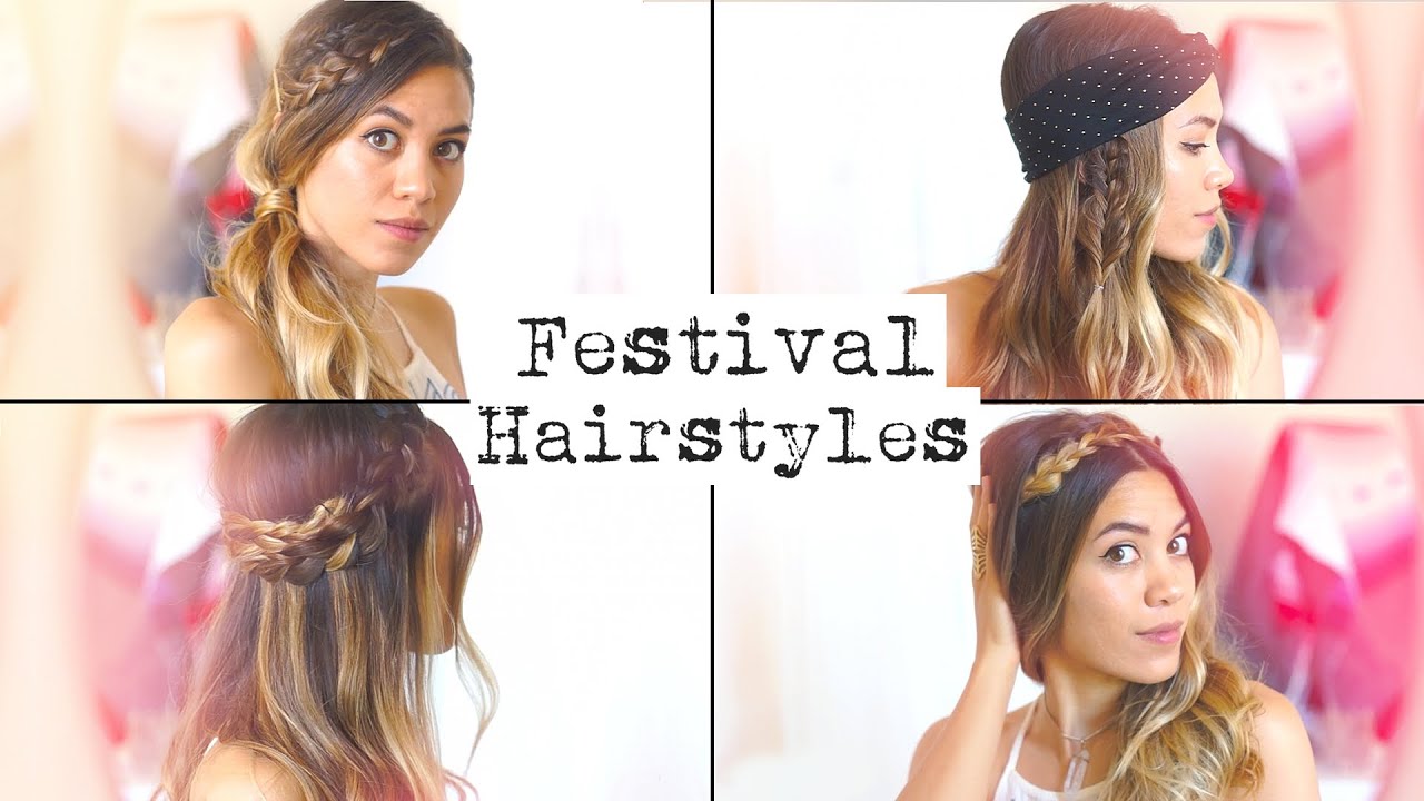 4 Summer Festival Hairstyles