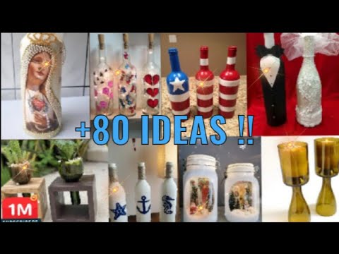 80 IDEAS con Botellas decoracion increiblesDecoracion de Bricolaje