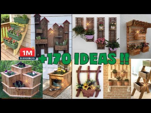 Decora Tu Jardin Con Estas Ideas De Madera¡ 170 Ideas