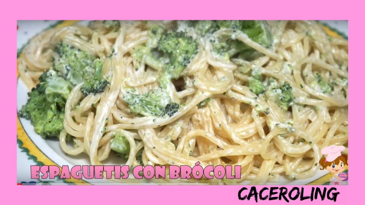 Espaguetis con brocoli
