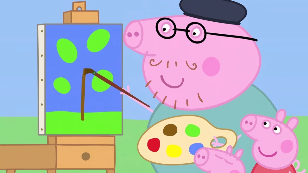 Peppa Pig en Espanol Episodios completos Pintura Pepa la
