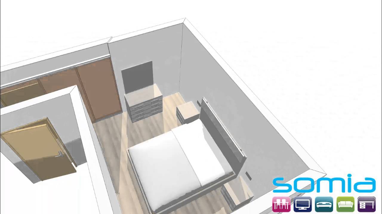 Proyecto 3D Tienda Muebles Dormitorio Matrimonio en Valencia combinado cambrian