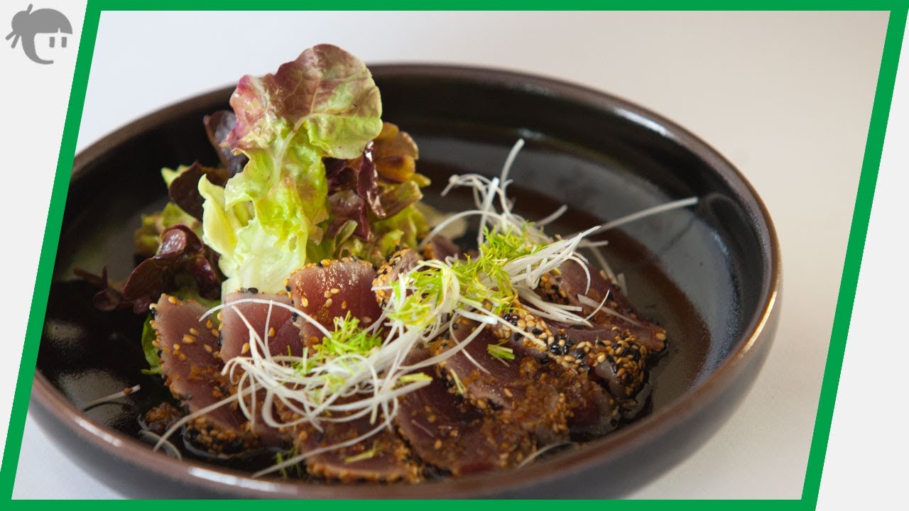Recetas japonesas Como preparar Tataki de atun Cocina Japonesa
