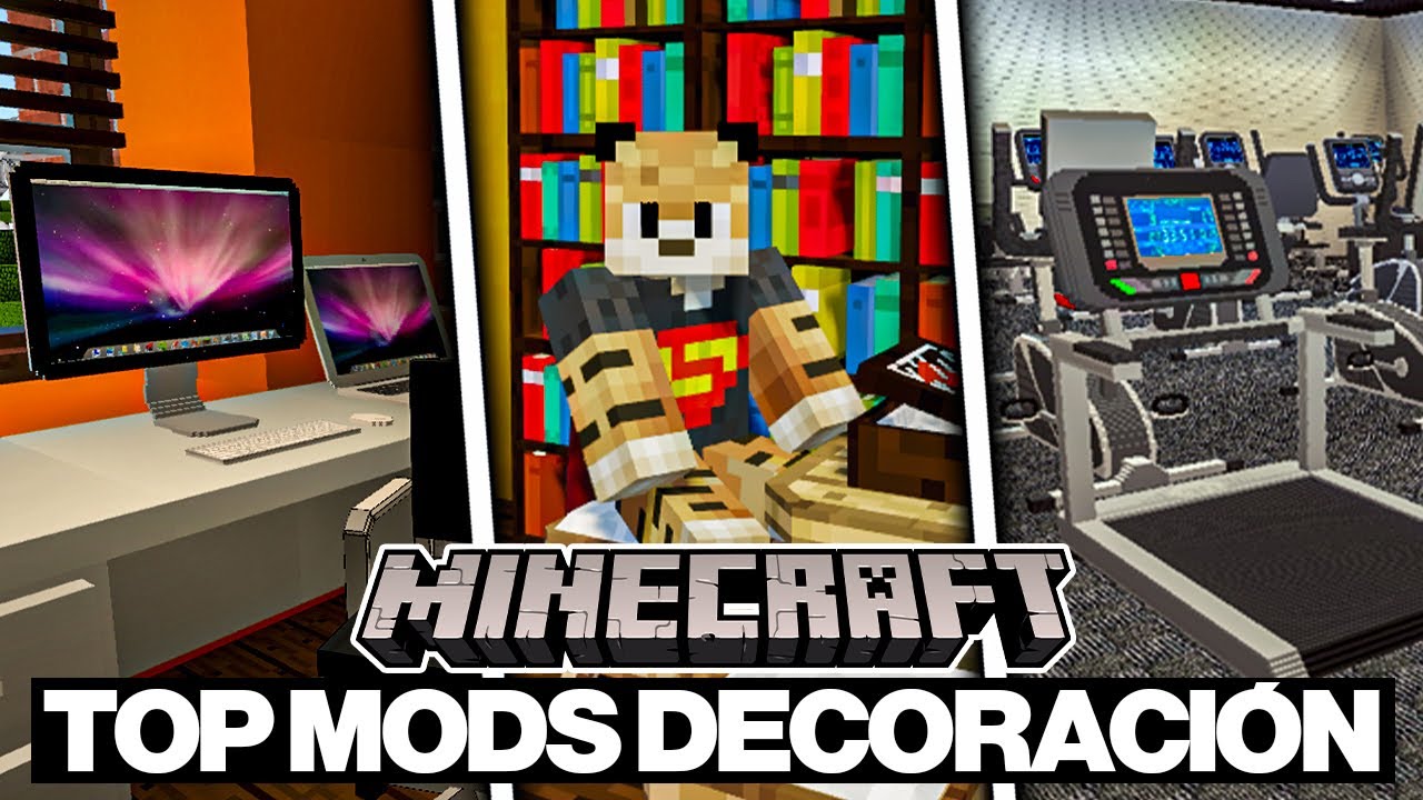 Top 10 Mods de Muebles y Decoracion para Minecraft