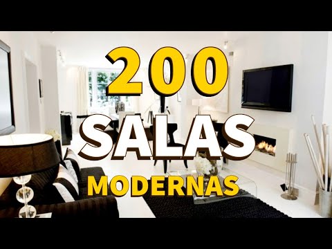 200 SALAS MODERNAS CON IDEAS GENIALES DE DECORACION DE INTERIORES