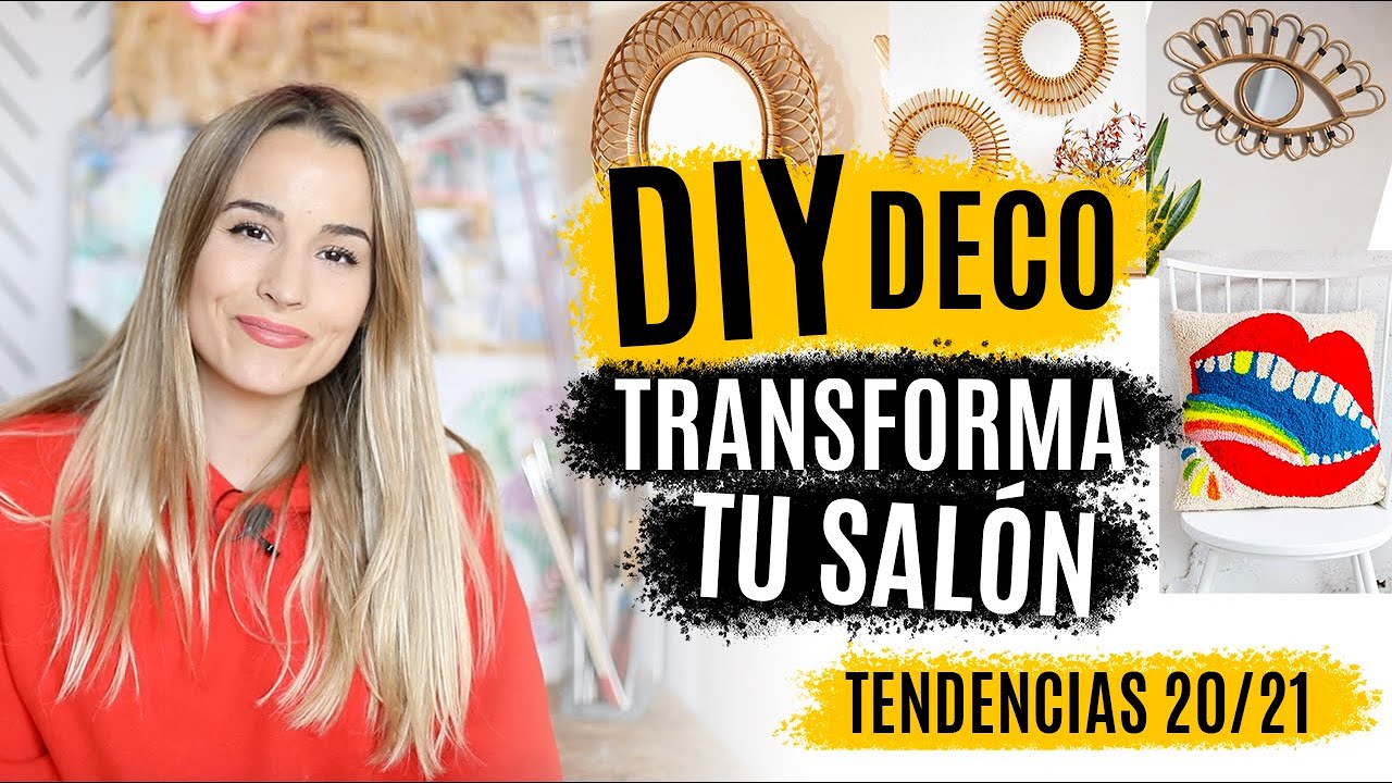 DECORACION DIY Transforma tu salon low cost TENDENCIAS