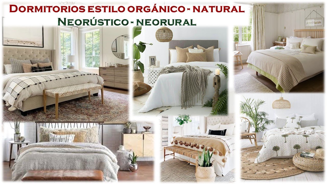 Dormitorios estilo Organico Natural