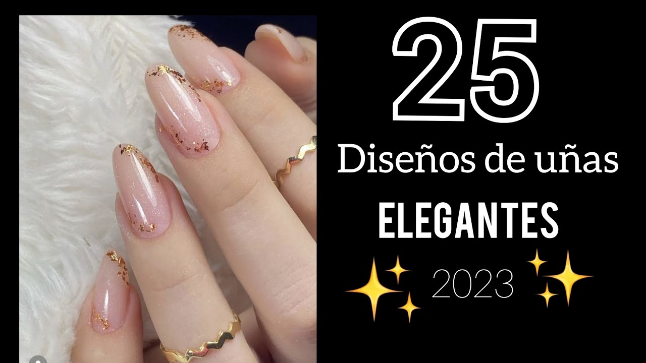 25 Diseños de uñas elegante 2023 nails art elegants #acrylicnails