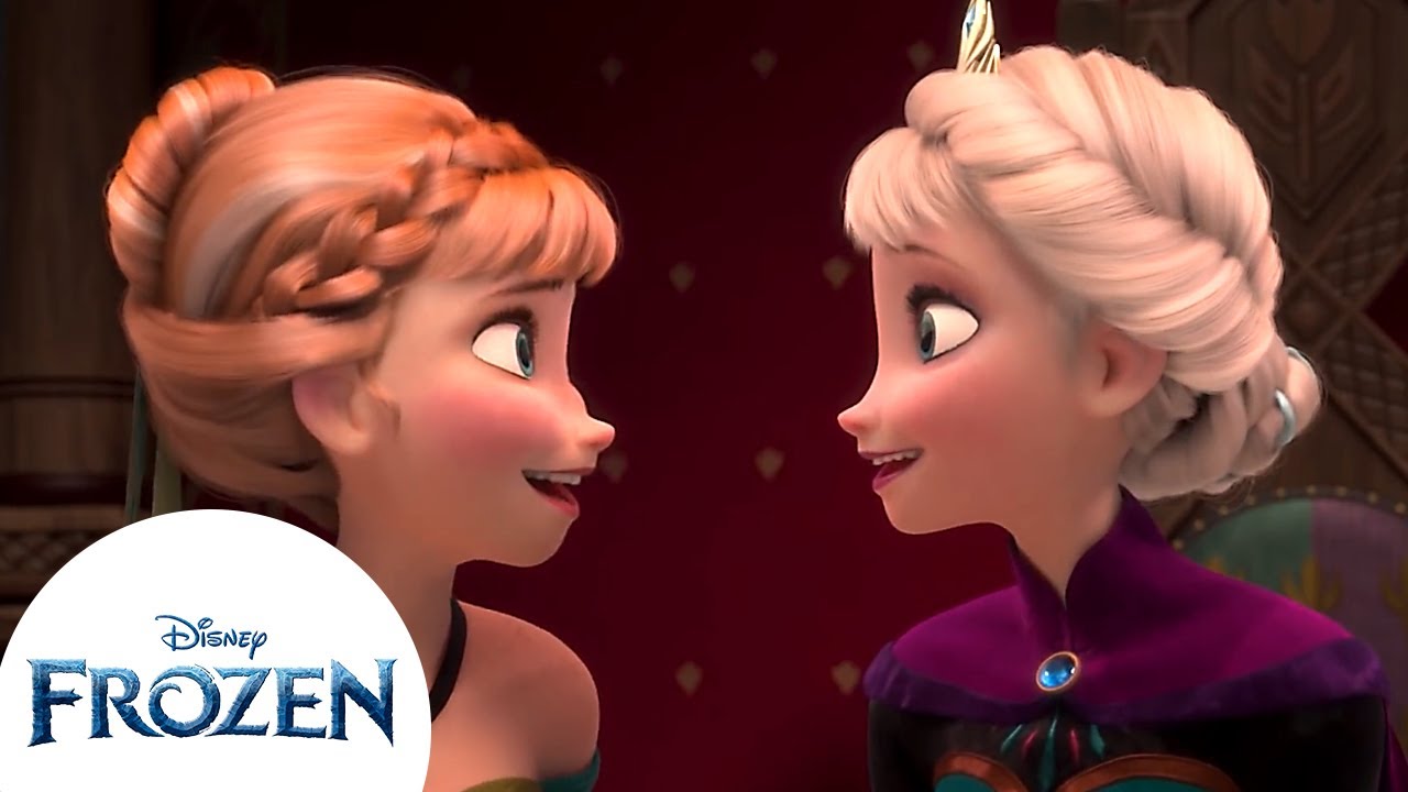 Anna y Elsa se reúnen en una fiesta | Frozen