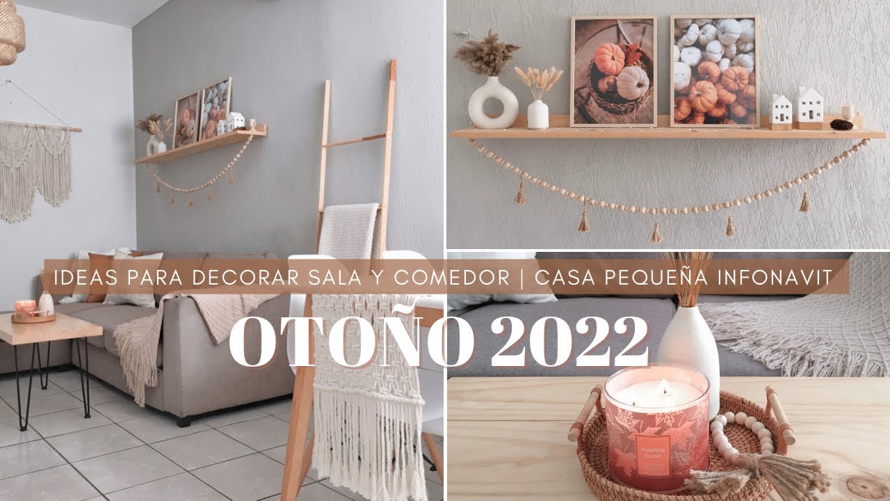 DECORACIÓN SALA COMEDOR | Ideas de decoración otoño 2022 | COMO