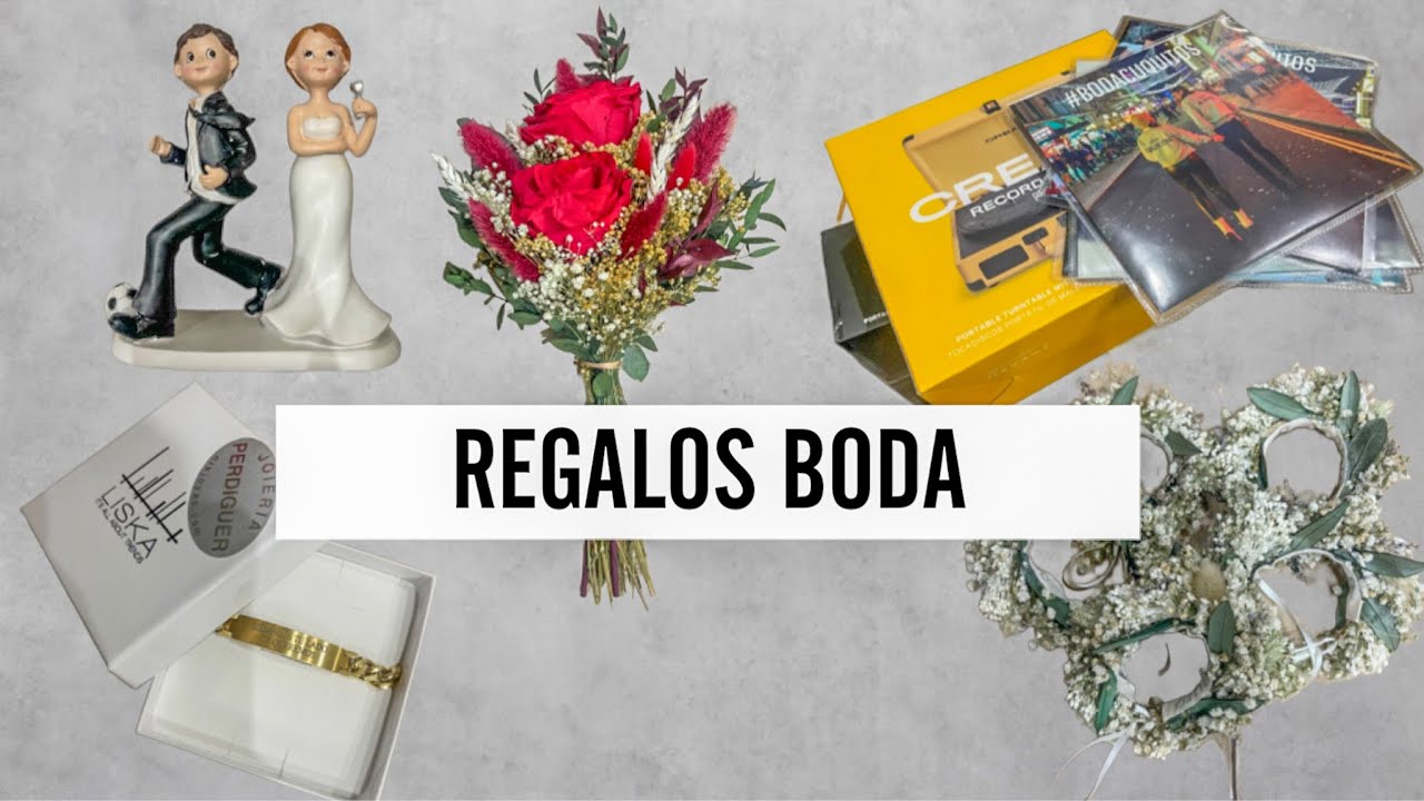 BODA | REGALOS ESPECIALES