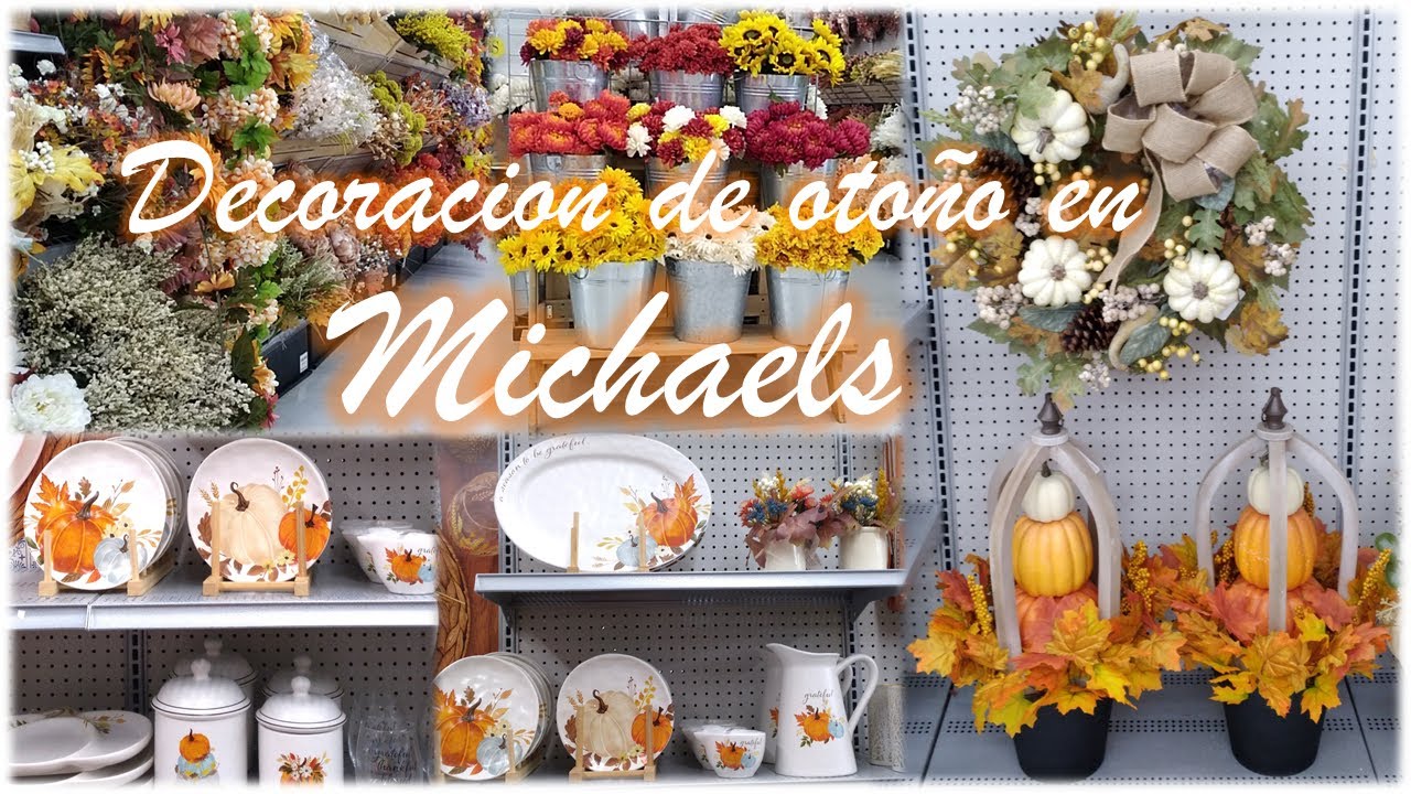 Decoración de otoño para nuestro hogar en Michaels / Otoño