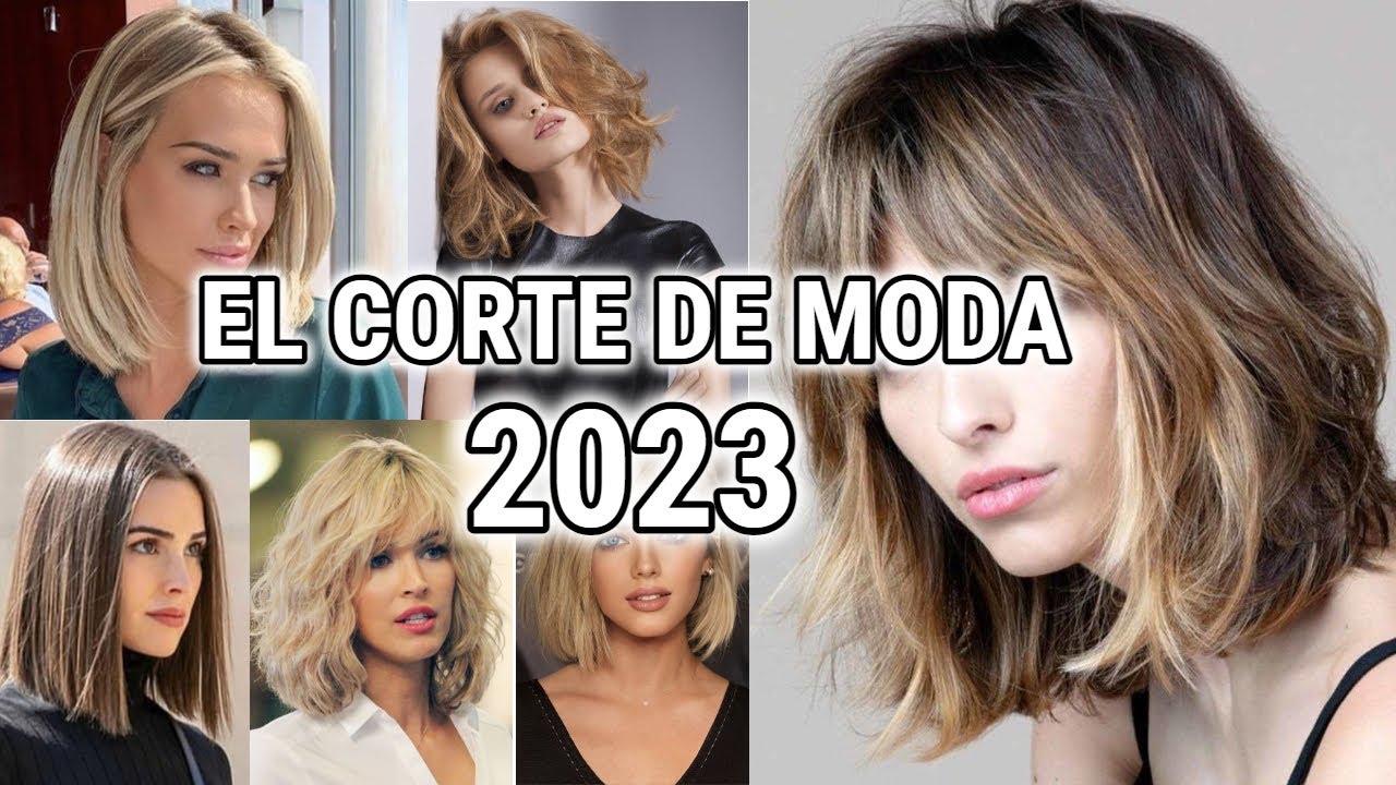EL CORTE de CABELLO de MODA 2023 MEDIA MELENA CLAVICULAR