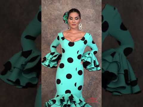 Modelo Brisa Aires de Feria, trajes de flamenca 2019