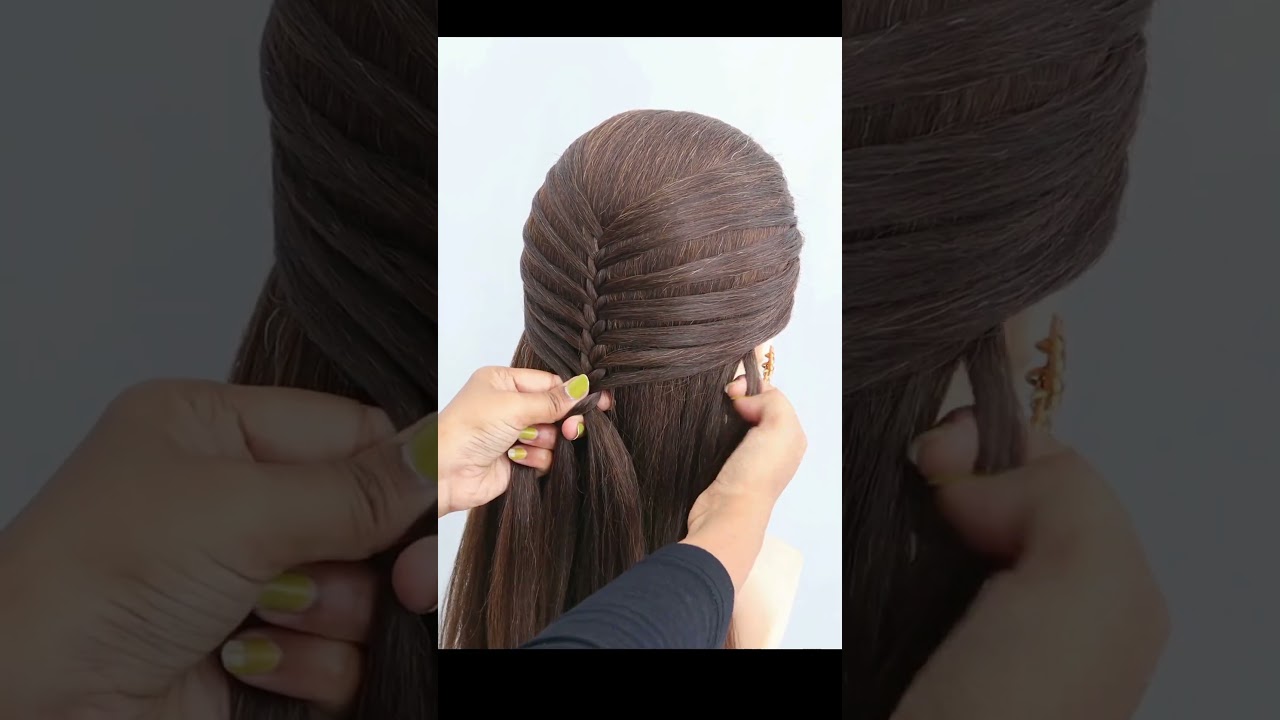 long ponytail hairstyle different tip hairstyle #ponytail #viral #shorts