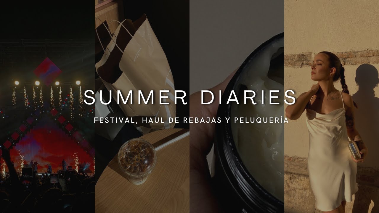 SUMMER DIARIES: Rebajas,cambio de look, festival… *productive vlog*