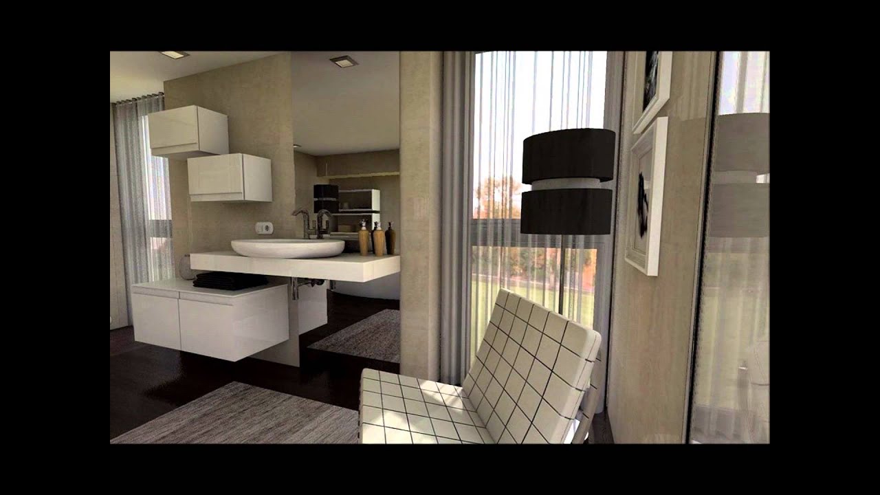 Diseño Interior: Dormitorio en suite minimalista