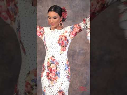 Modelo Ilusiones Aires de Feria, trajes de flamenca 2019