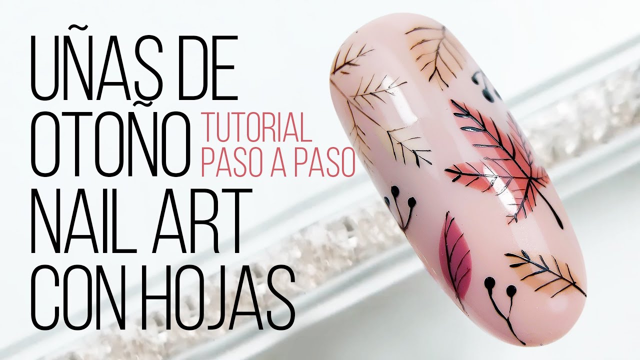 NAIL ART con HOJAS DE OTOÑO 🍁 Decora tus uñas