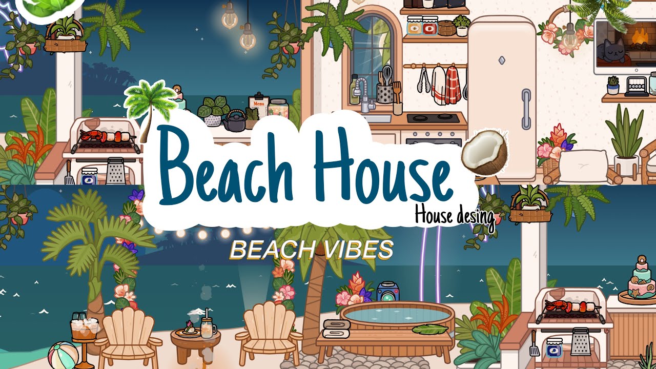 馃尨Romantic Beach House Makeover 馃彎[House Desing] Toca Boca 馃寠Tocalifeworld