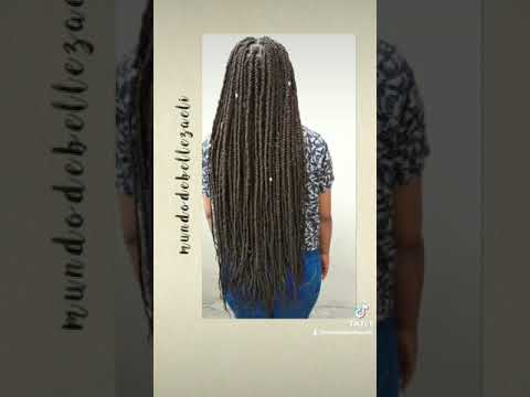 braids // trenzas africanas sueltas. #mundodebellezaeli #braidseli